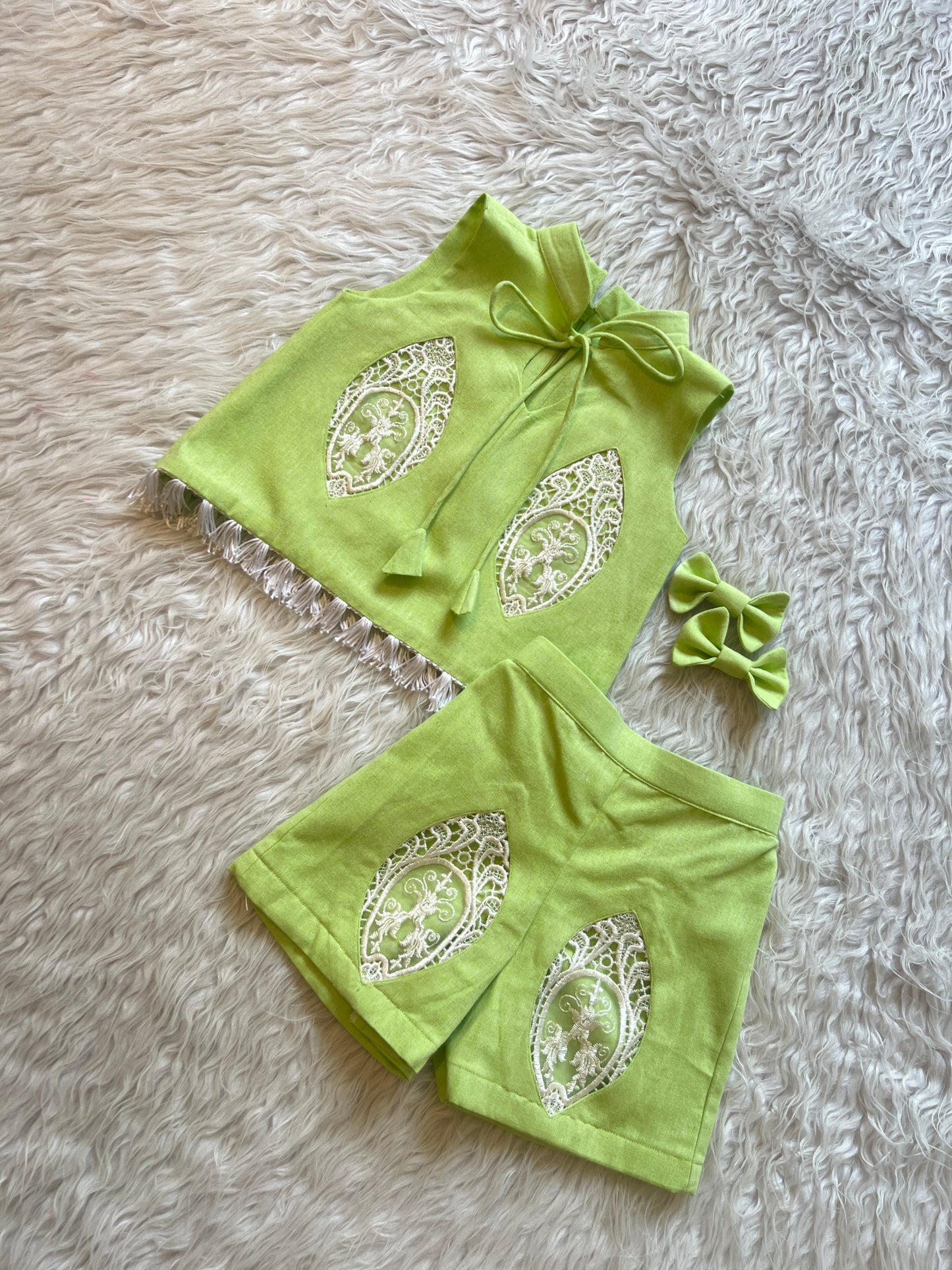 Lime Lace Luxe Set NAS1564