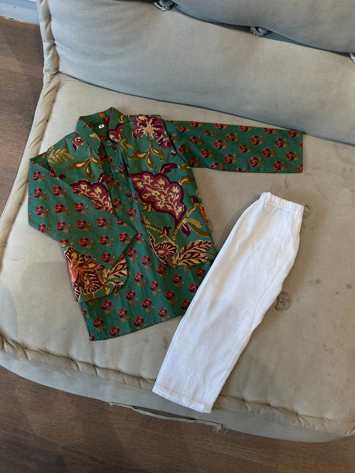 The Emerald Edit kurta set NAS1874