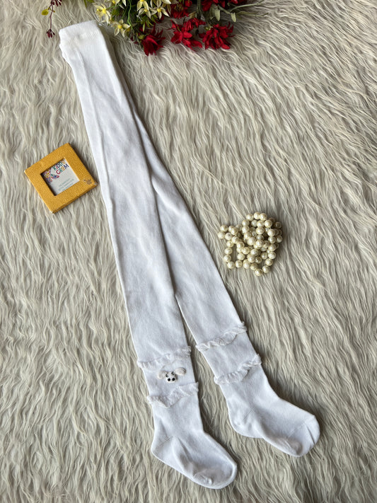 white cow stocking