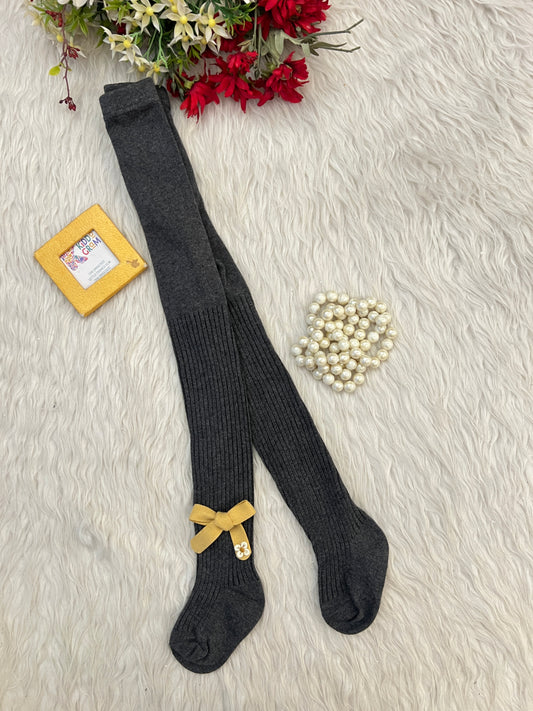 Dark grey stocking