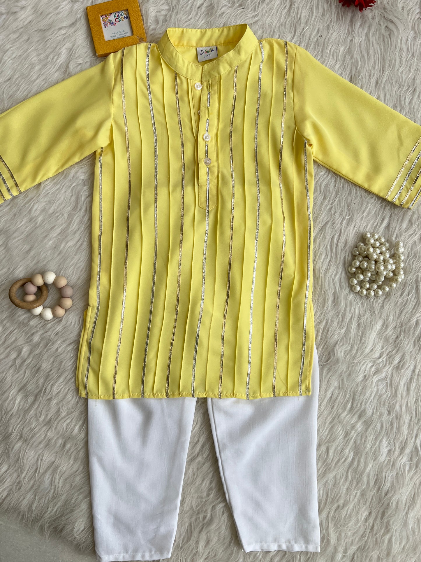 Yellow Lush Kurta