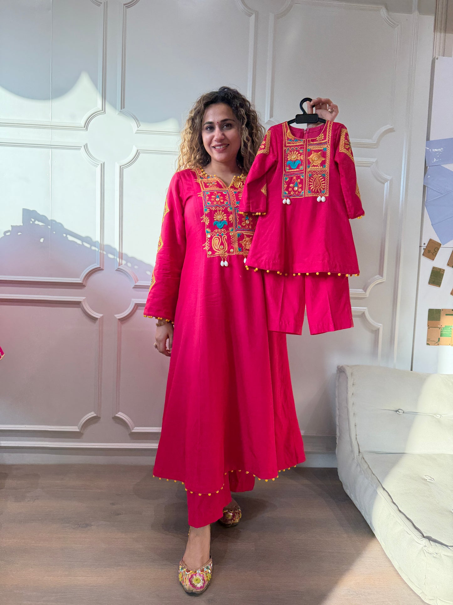 Rang Mahal Mom & Daughter combo✨ NAS1430