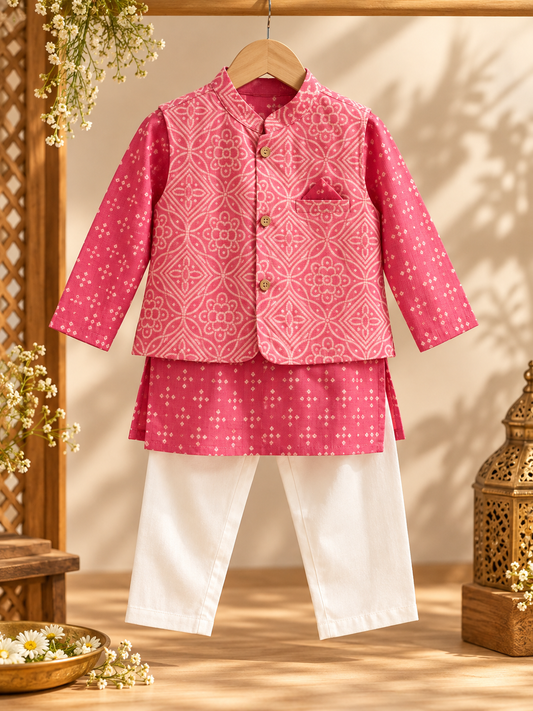 Gulabi Jashn kurta set NAS1858