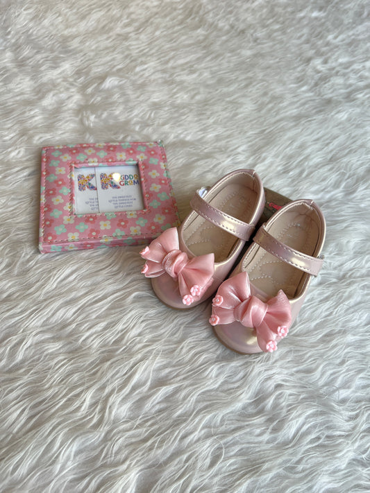 Blush Bow Shoes 🎀 NAS1433