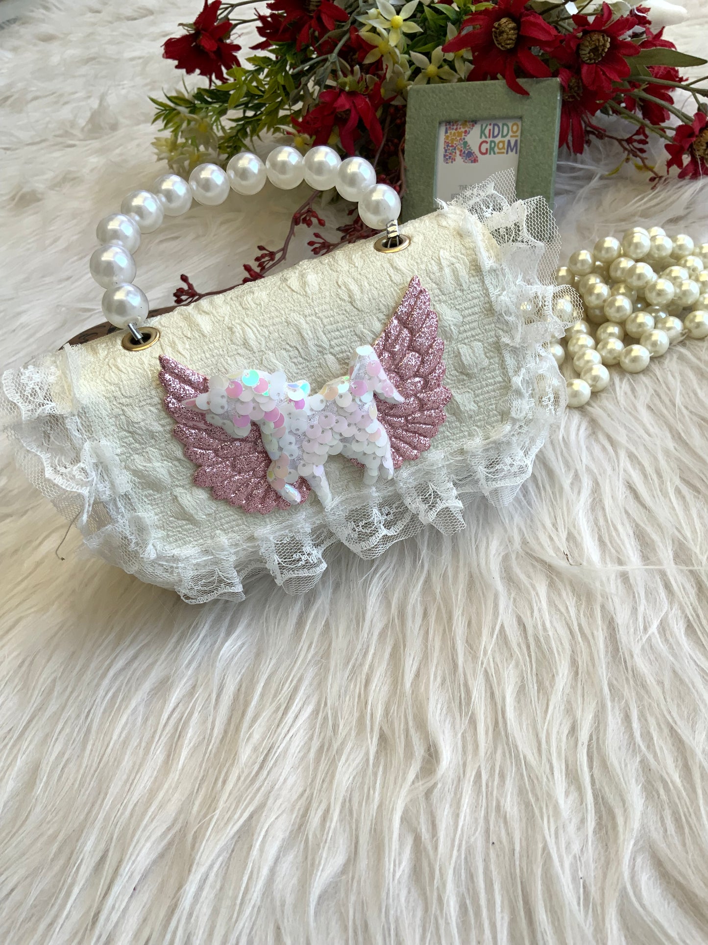 White Unicorn Bag