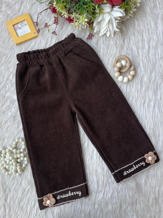 Walnut flower pants