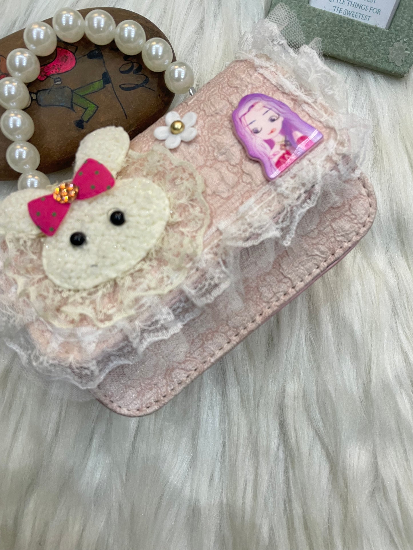 Pink Teddy Purse