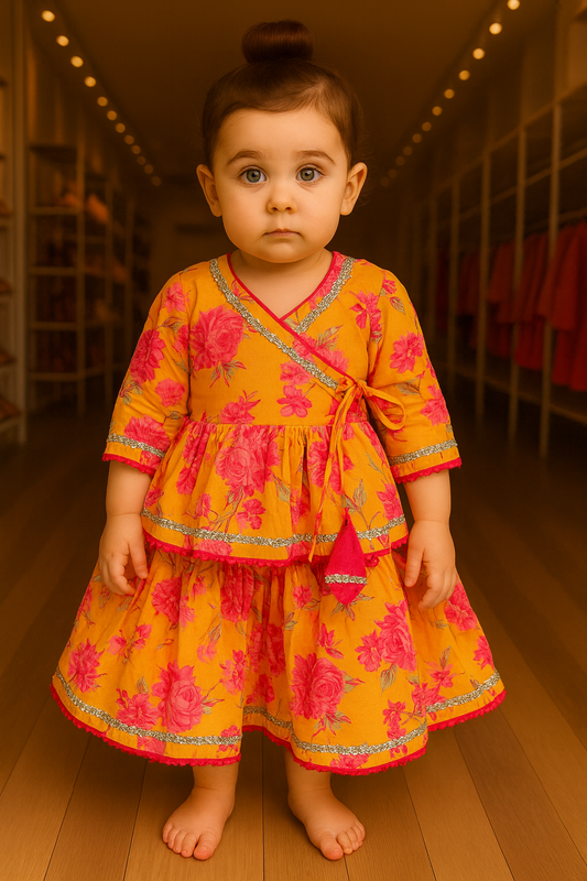 Blush Blossom Angrakha