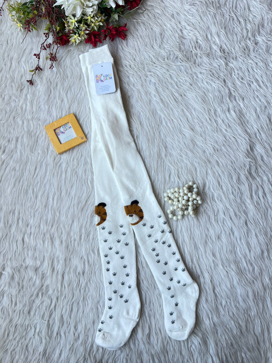 Brown lion stocking