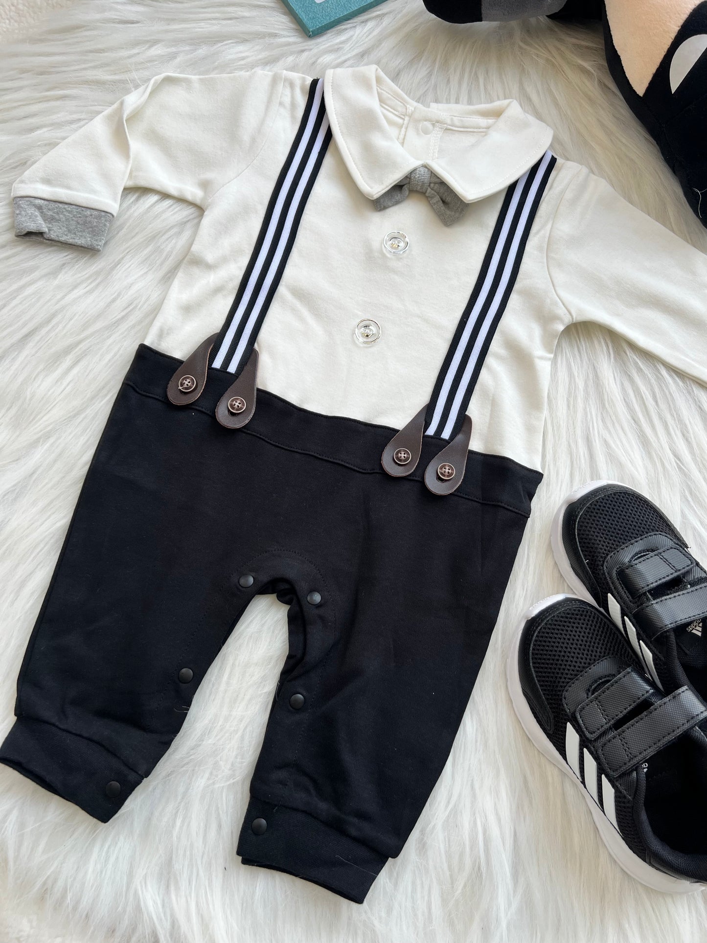 ￼Tiny Tailored illusion Romper