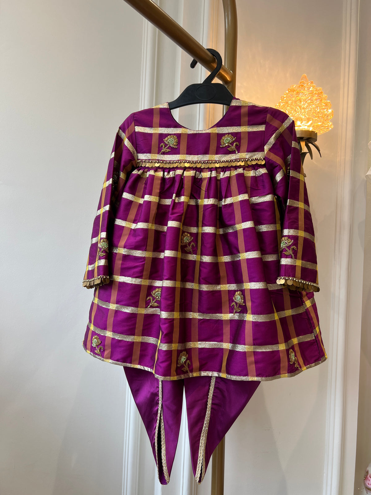 The Royal Check chogga set