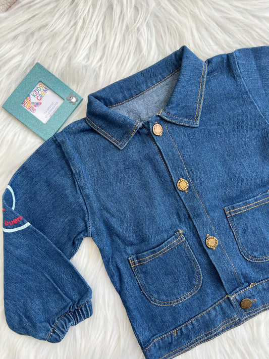 Pocket - Style Denim Jacket