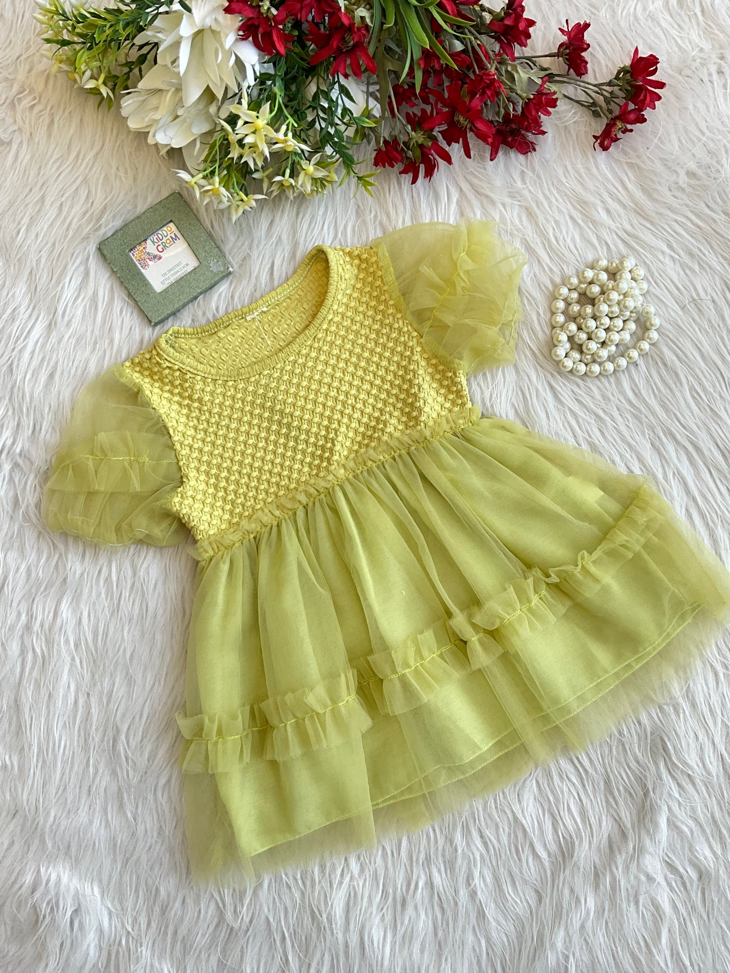 Green Dot Frock