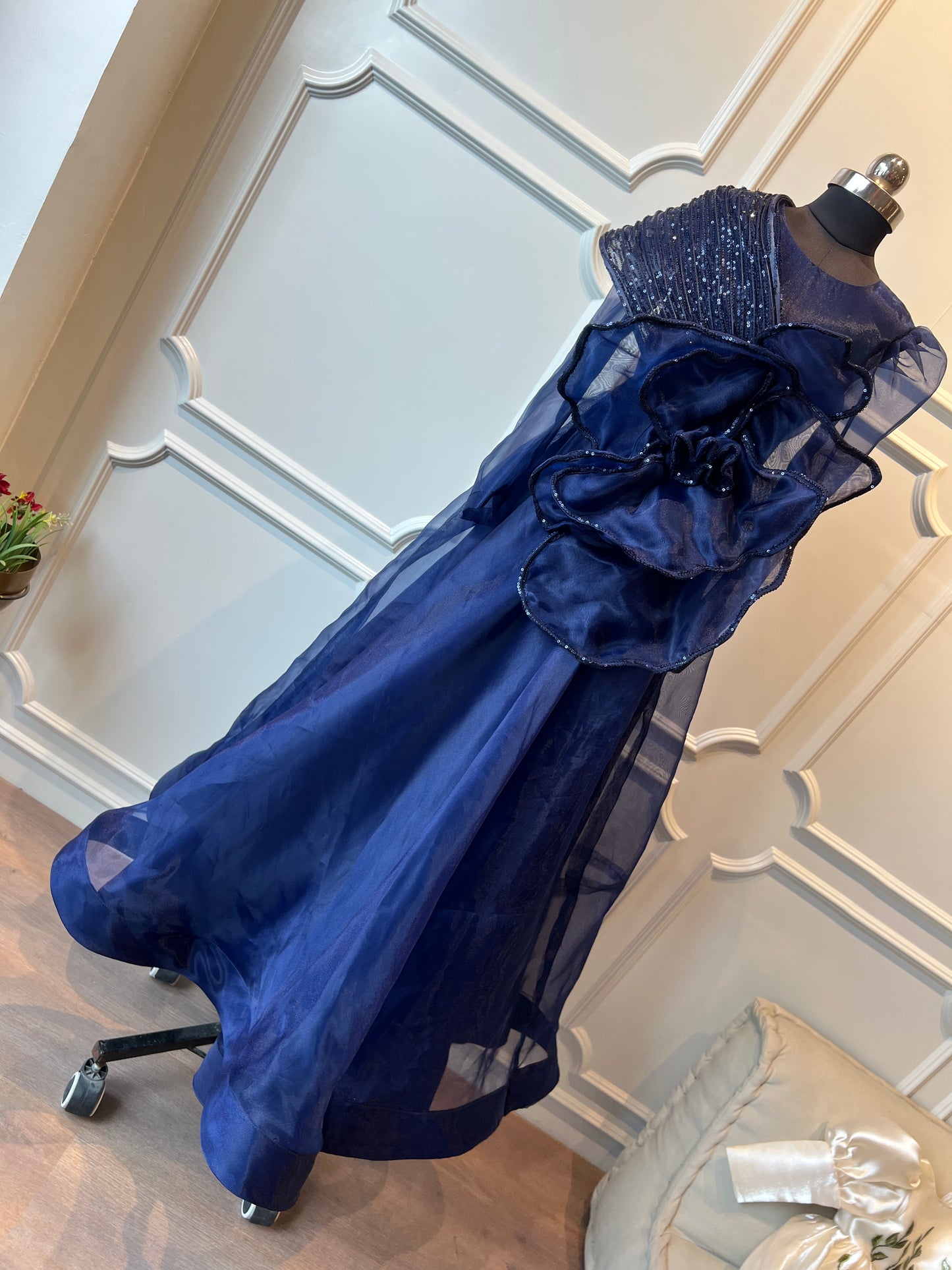 Blue majesty dress