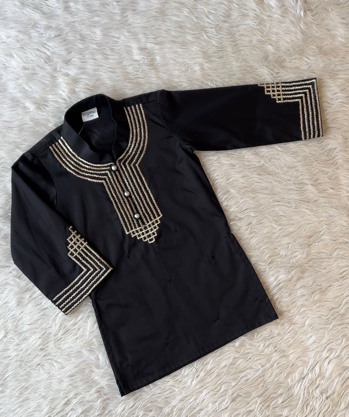 Noir Majesty Kurta Set NAS1288