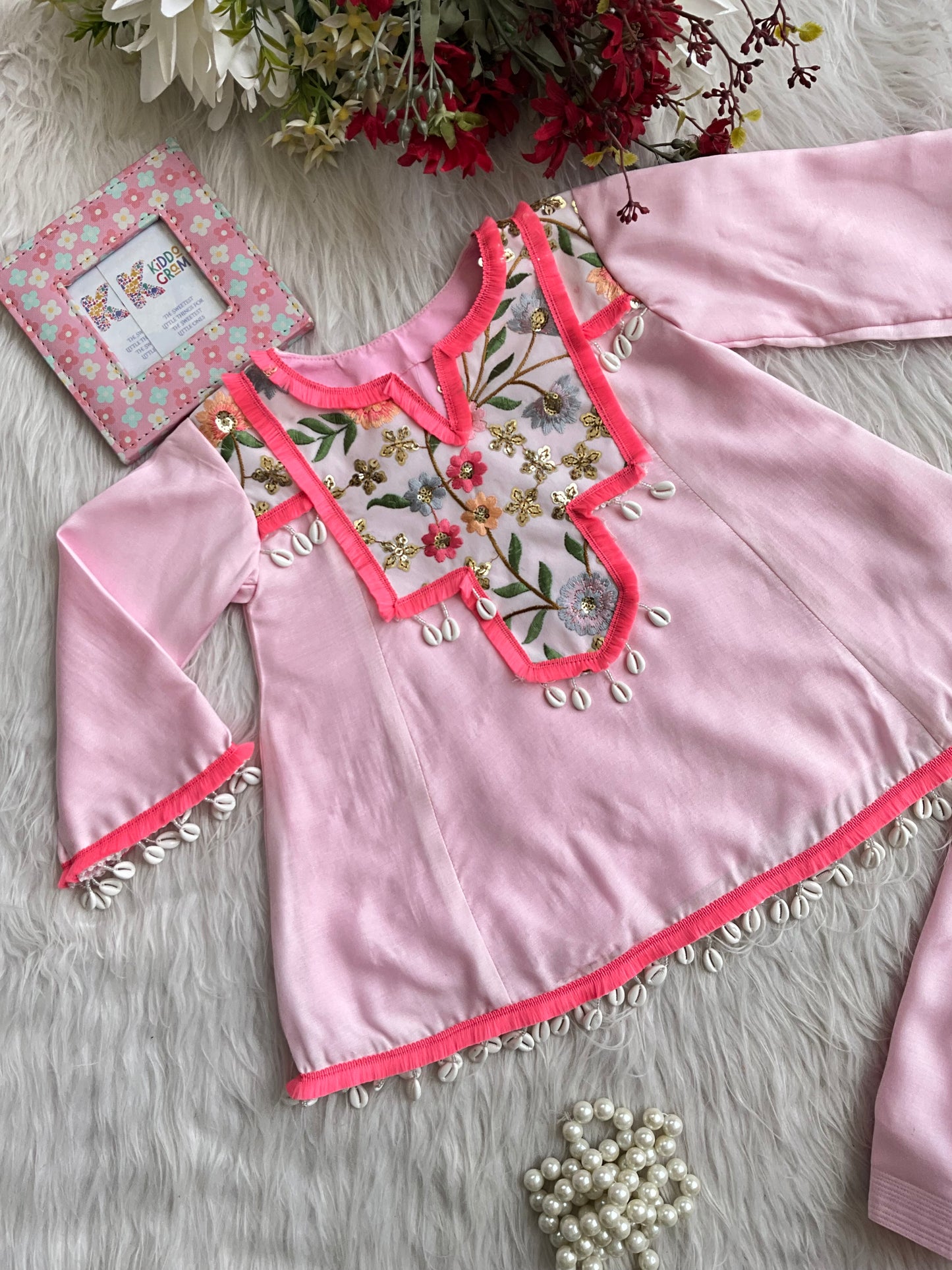 Pink Modish Mini Suit