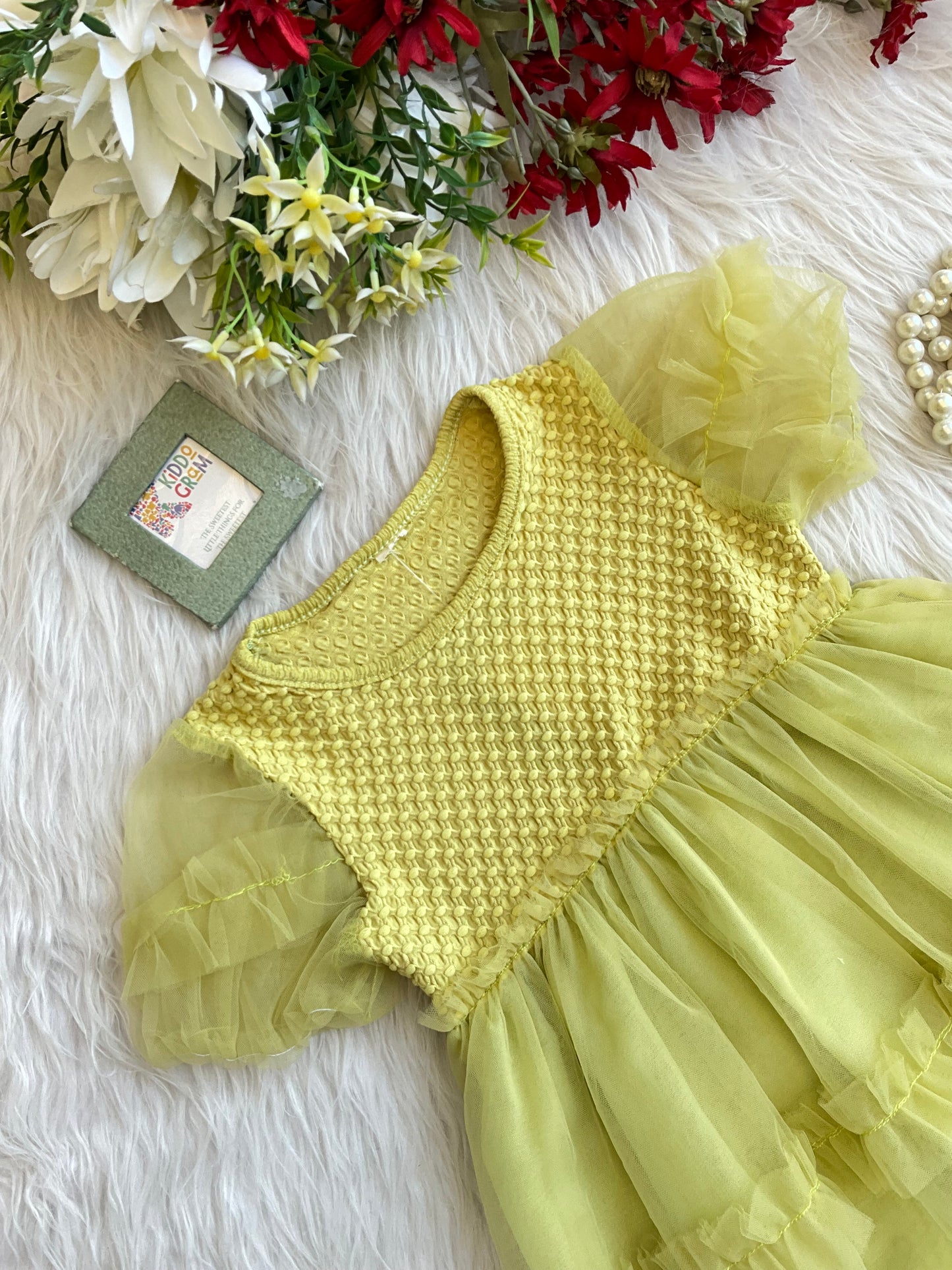 Green Dot Frock