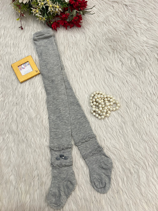 Grey cow stocking