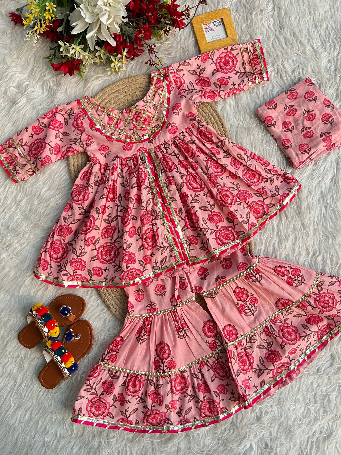 Floral Blush sibling set G