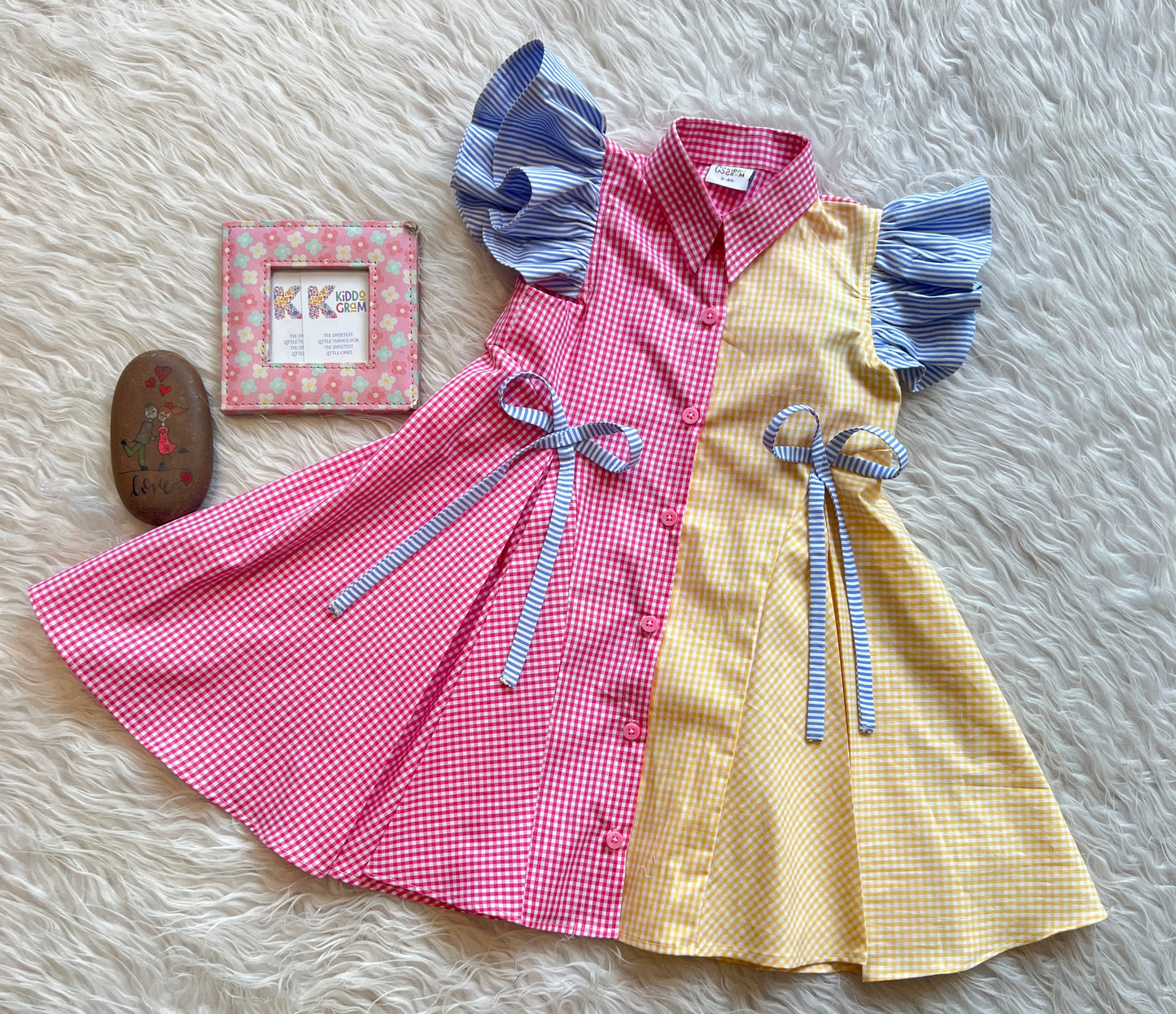 Rainbow Picnic Dress