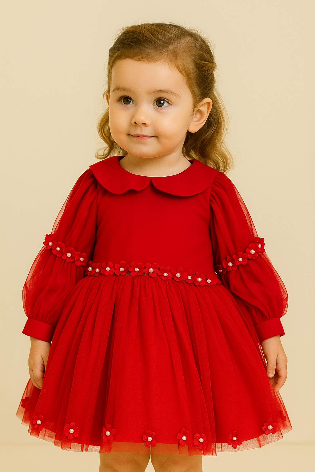 Ruby Ruffle dress NAS496
