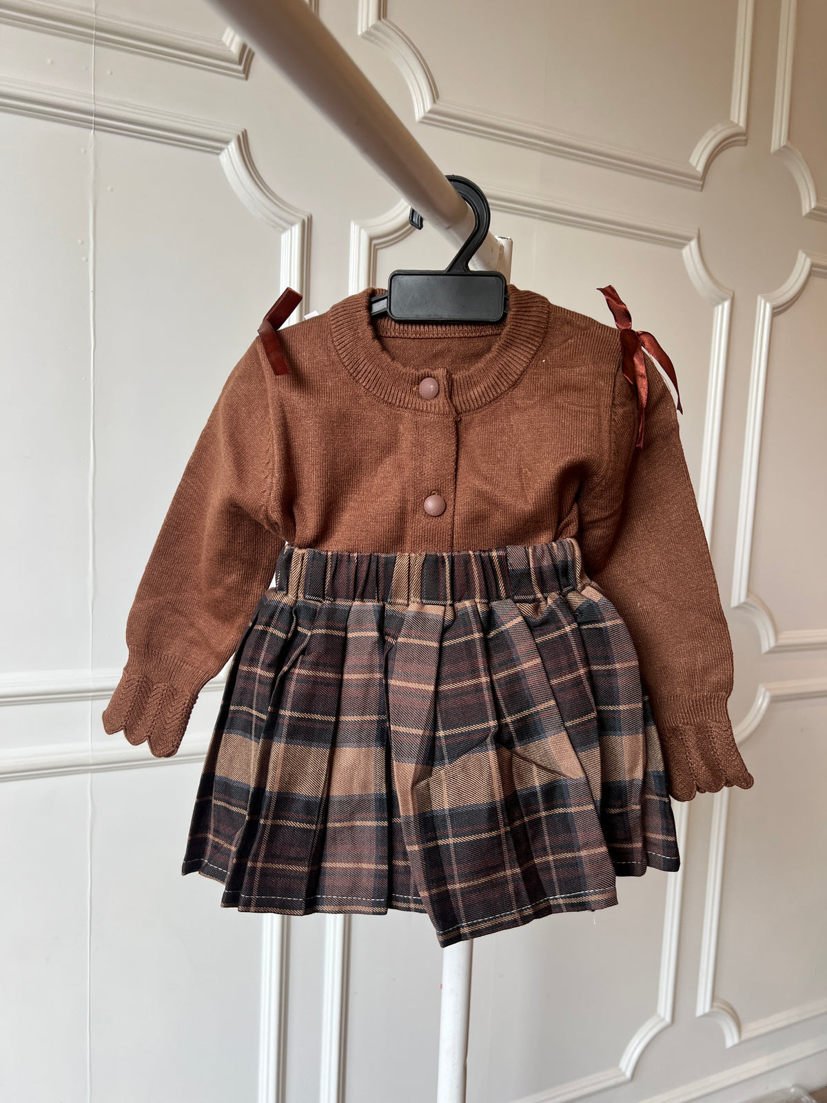 Little Mocha Charm skirtset NAS1840