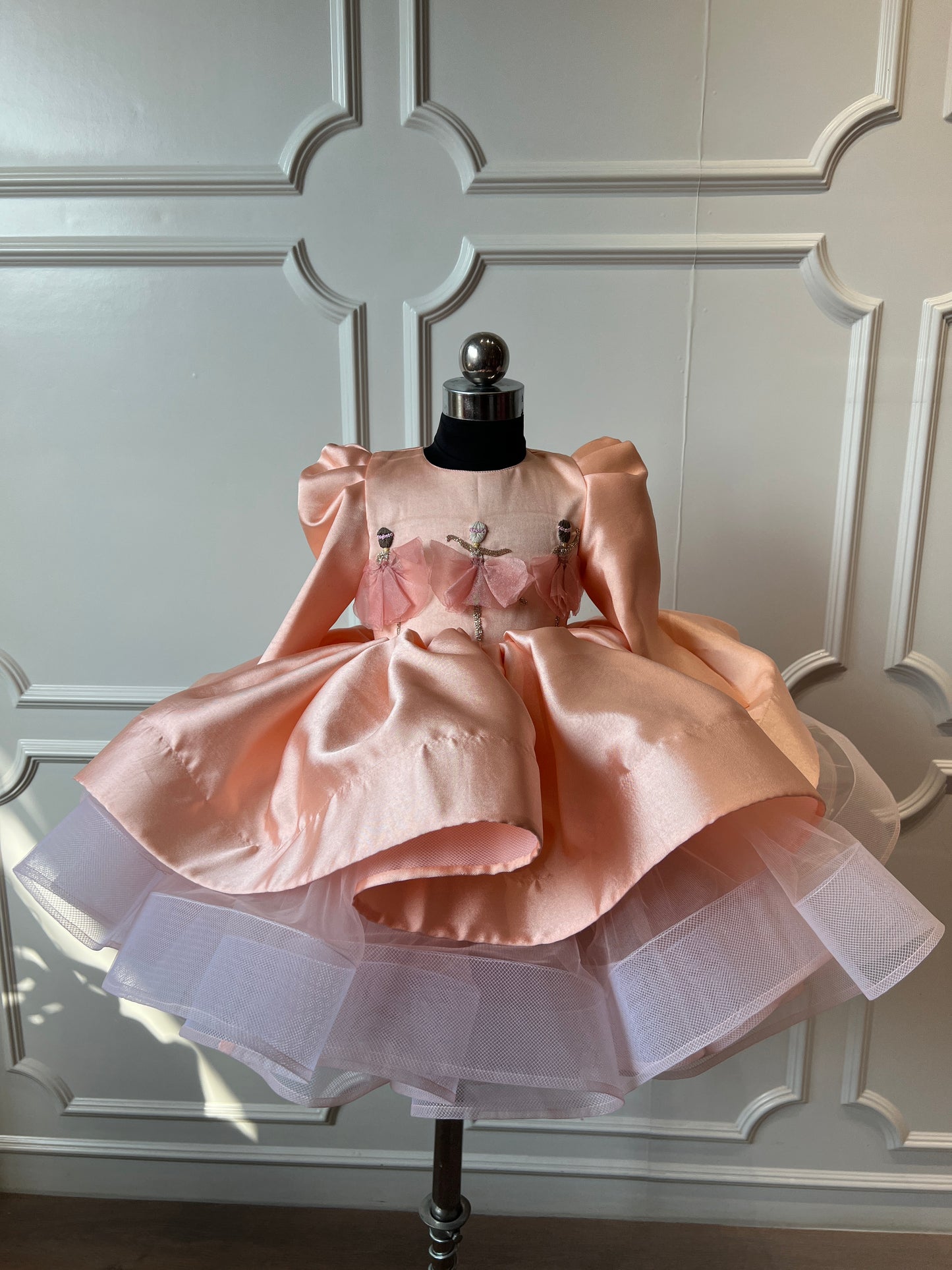 Peach Ballerina dress NAS1526
