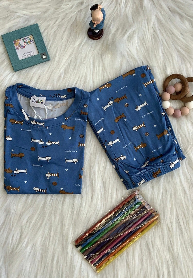 Pawfect Print Pj nightsuit