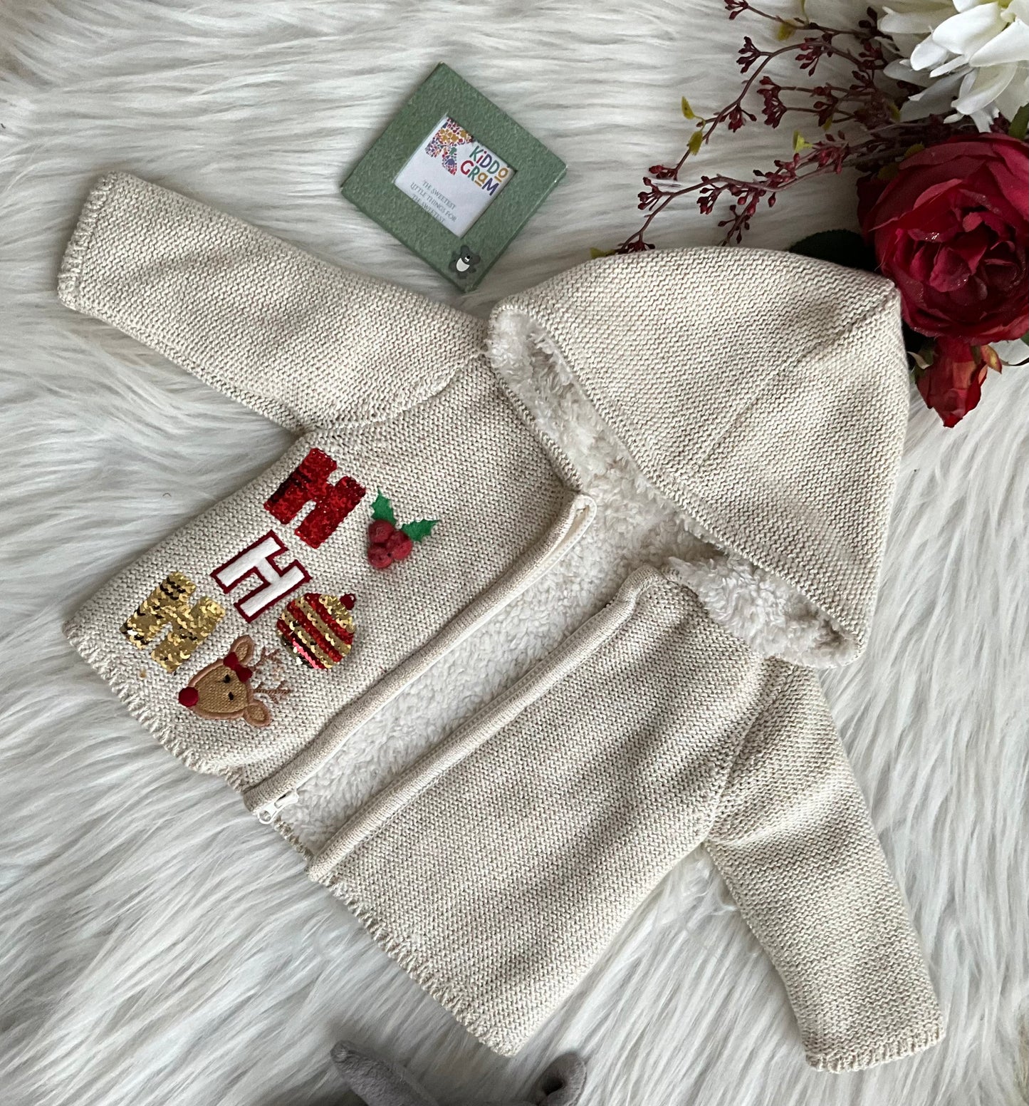 Santa cardigan