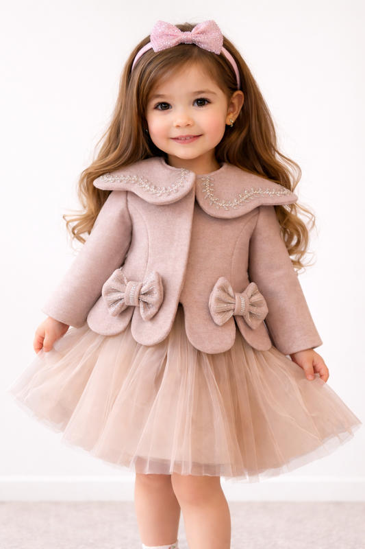 Powder Blush Couture Dress NAS1342