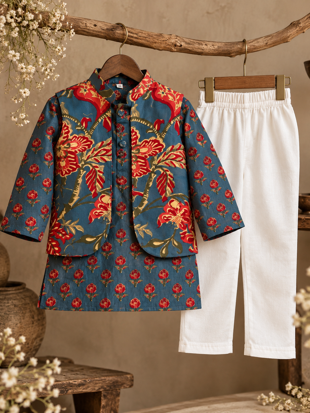 The Blue Maharaja kurta set NAS1876