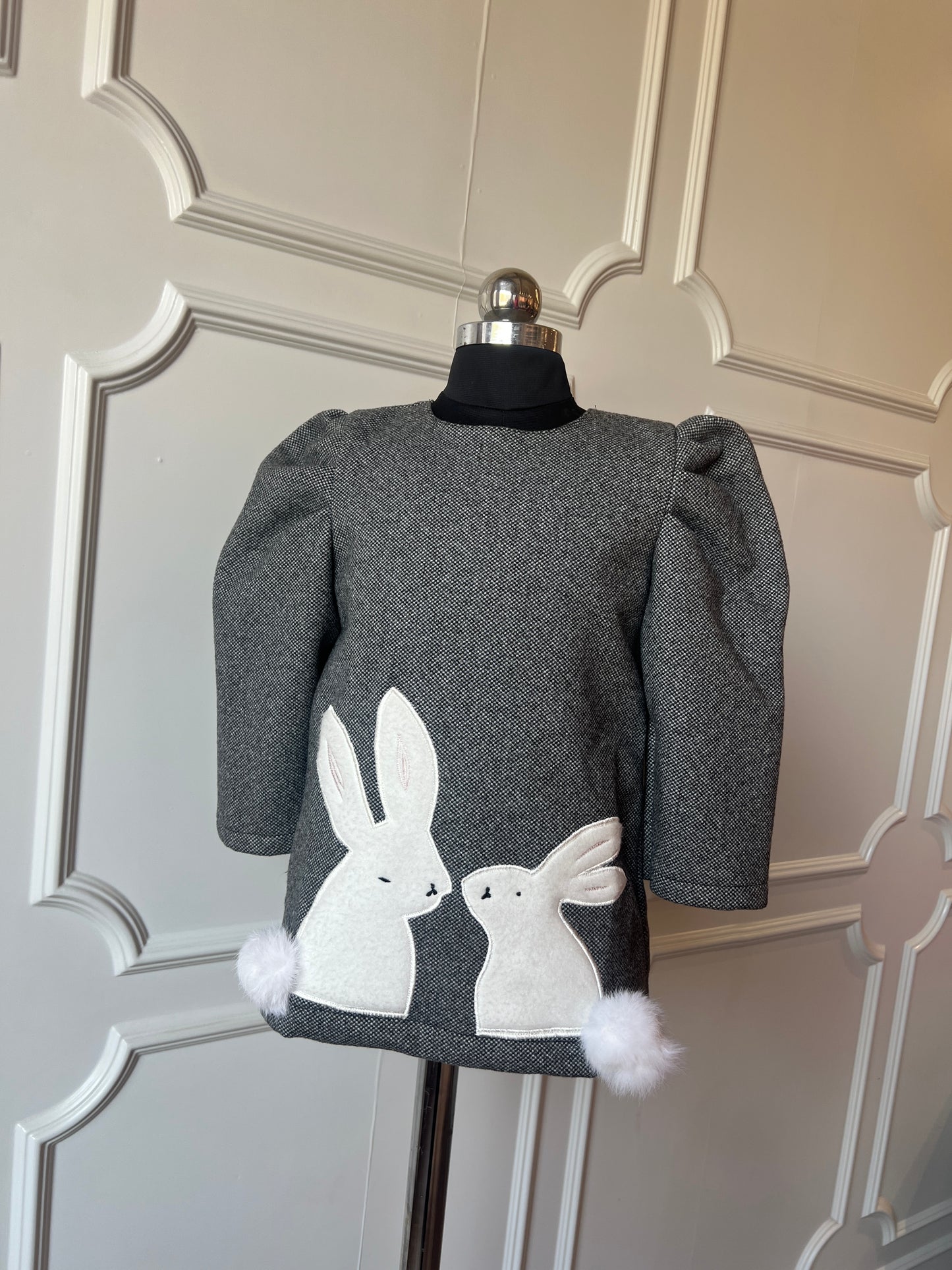 Bunny Bliss Dress 🩶 NAS1374