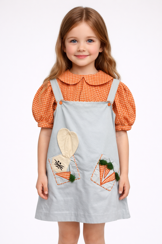 Bunny Garden Pinafore NAS1335