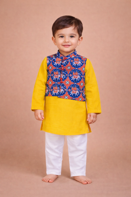 Lil Turmeric Kurta Set NAS172