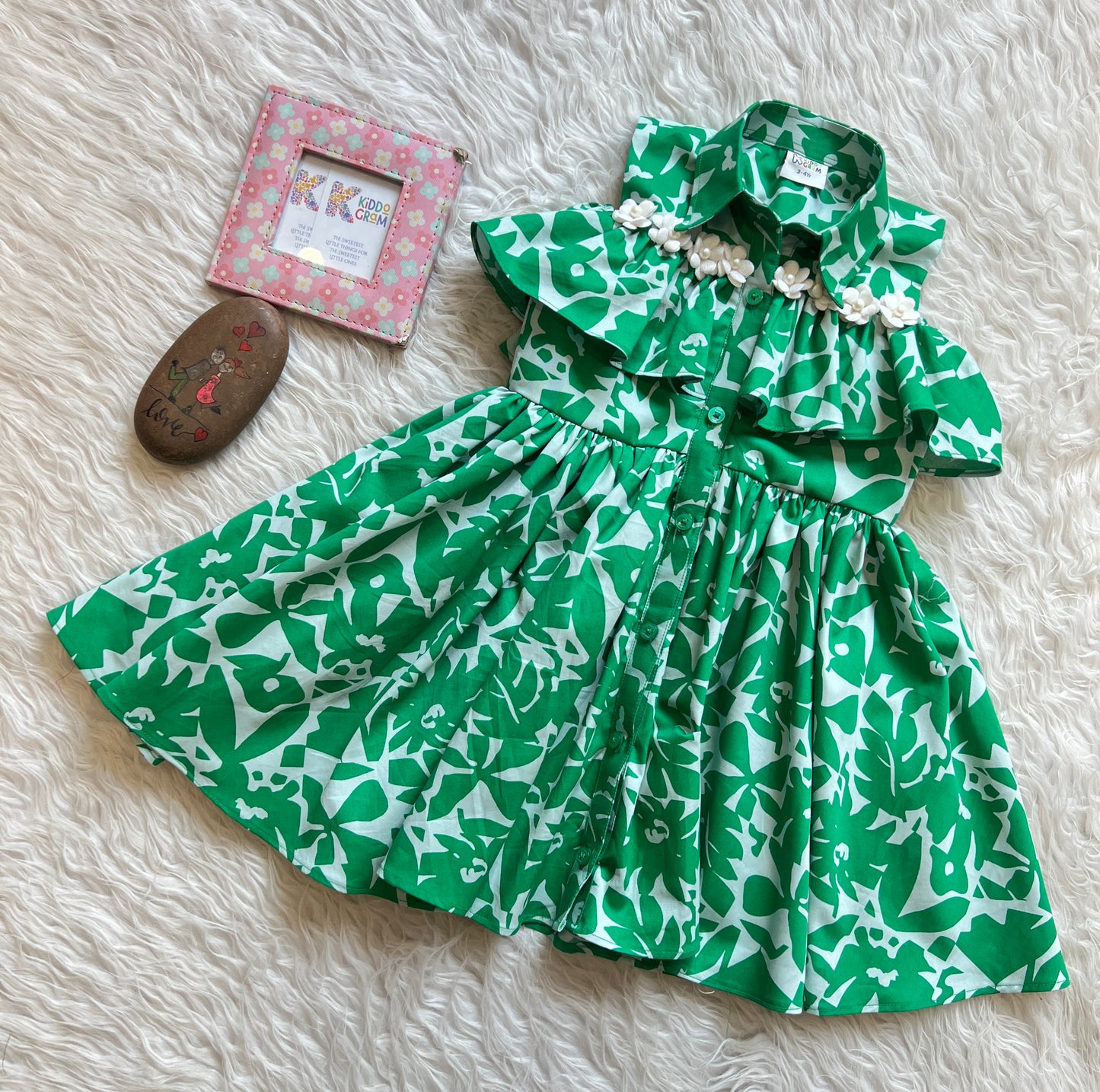 Emerald Bloom Dress NAS1498