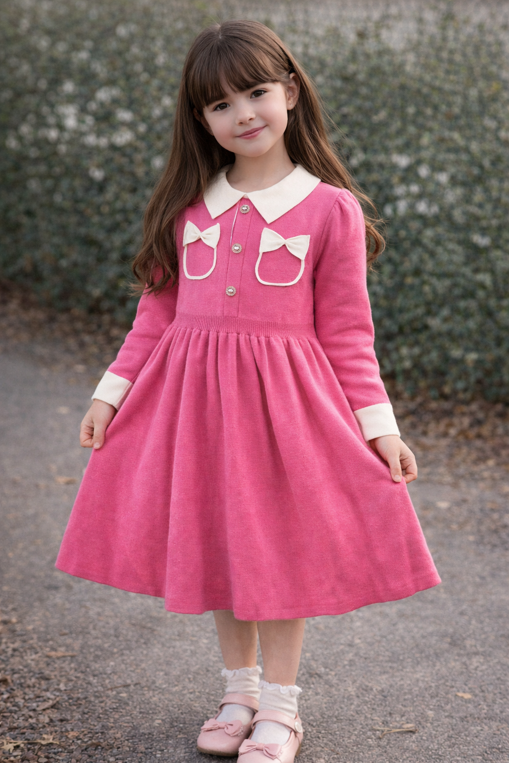 Peony Pink Dress NAS1058