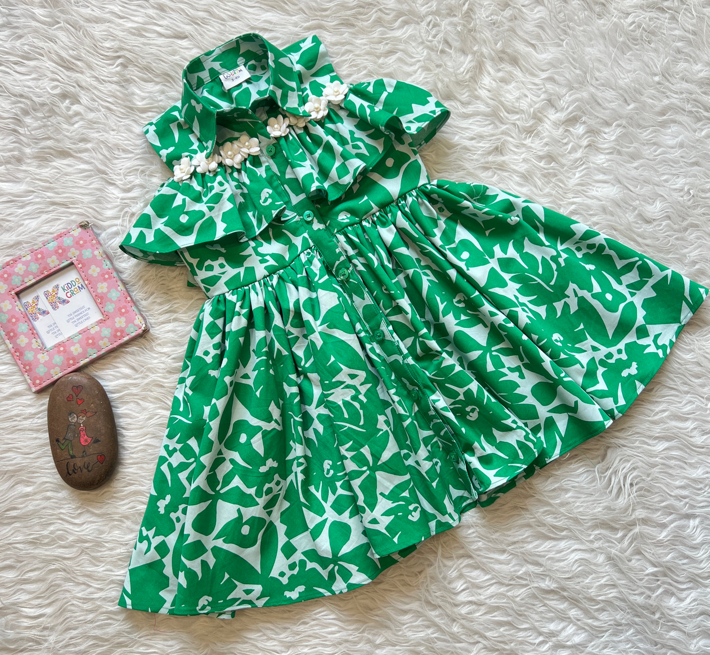 Emerald Bloom Dress NAS1498