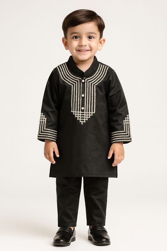 Noir Majesty Kurta Set NAS1288