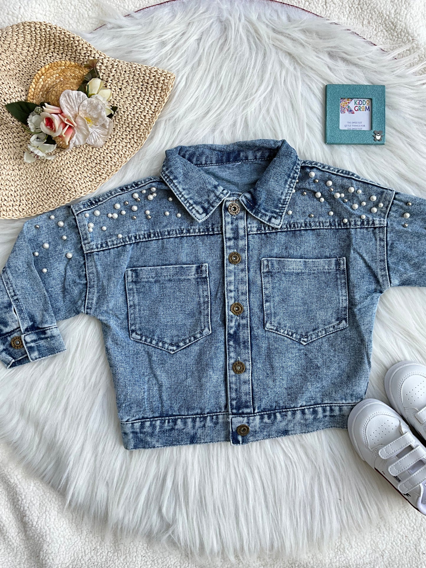 Pearl Embellished Jacket