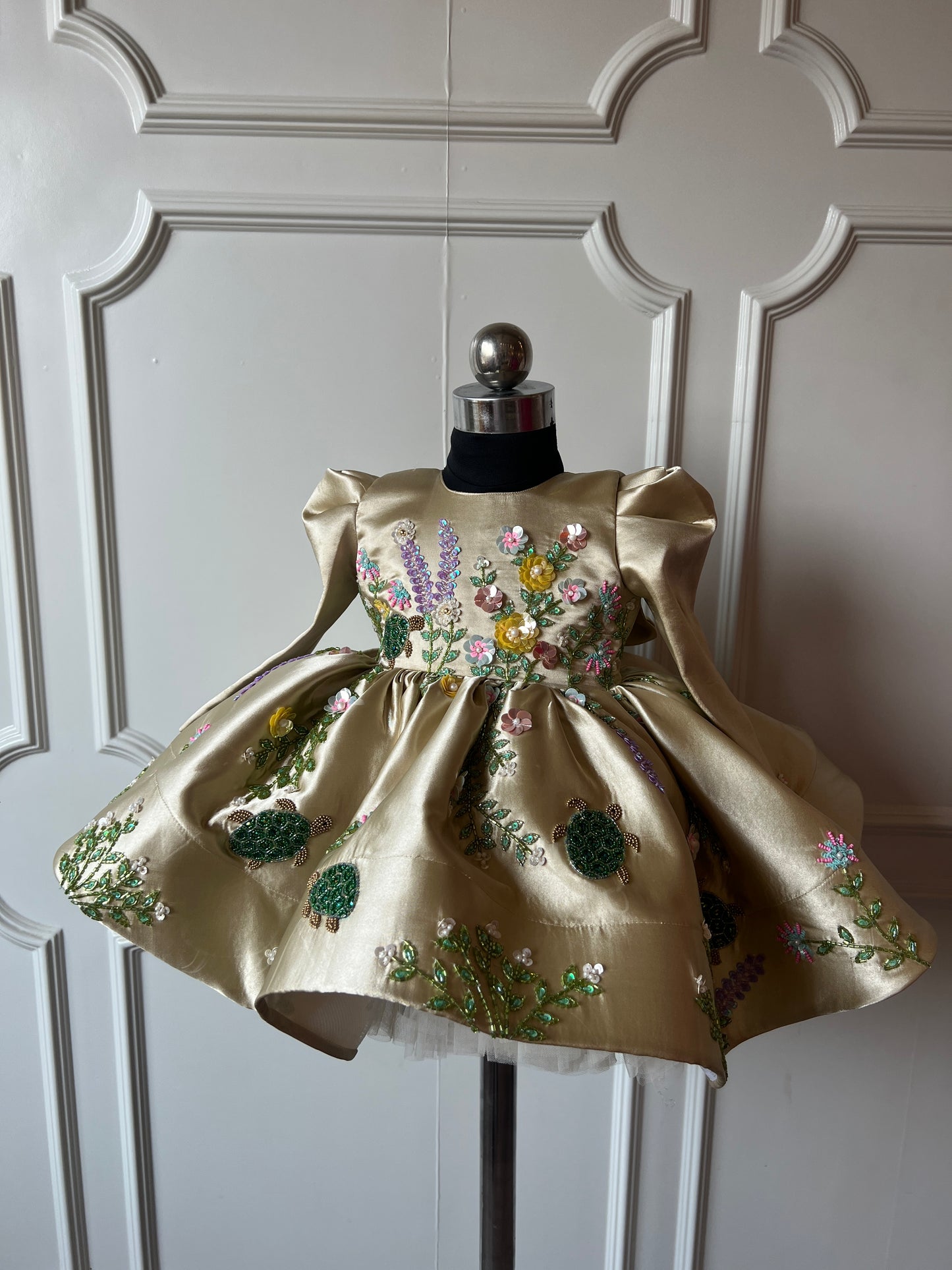 Turtle Bloom Dress 🐢🌸 NAS1255