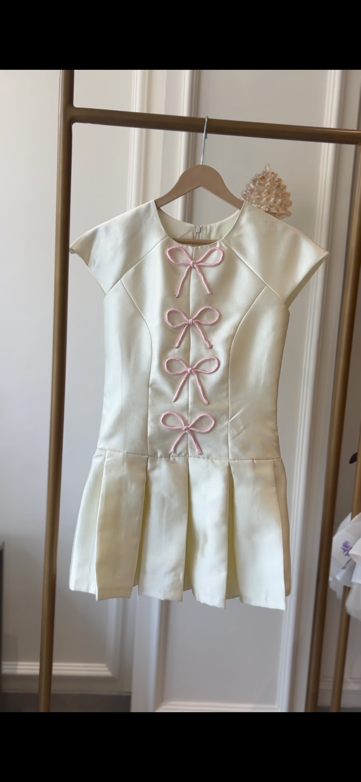 Blush Bella Bow Dress NAS1631