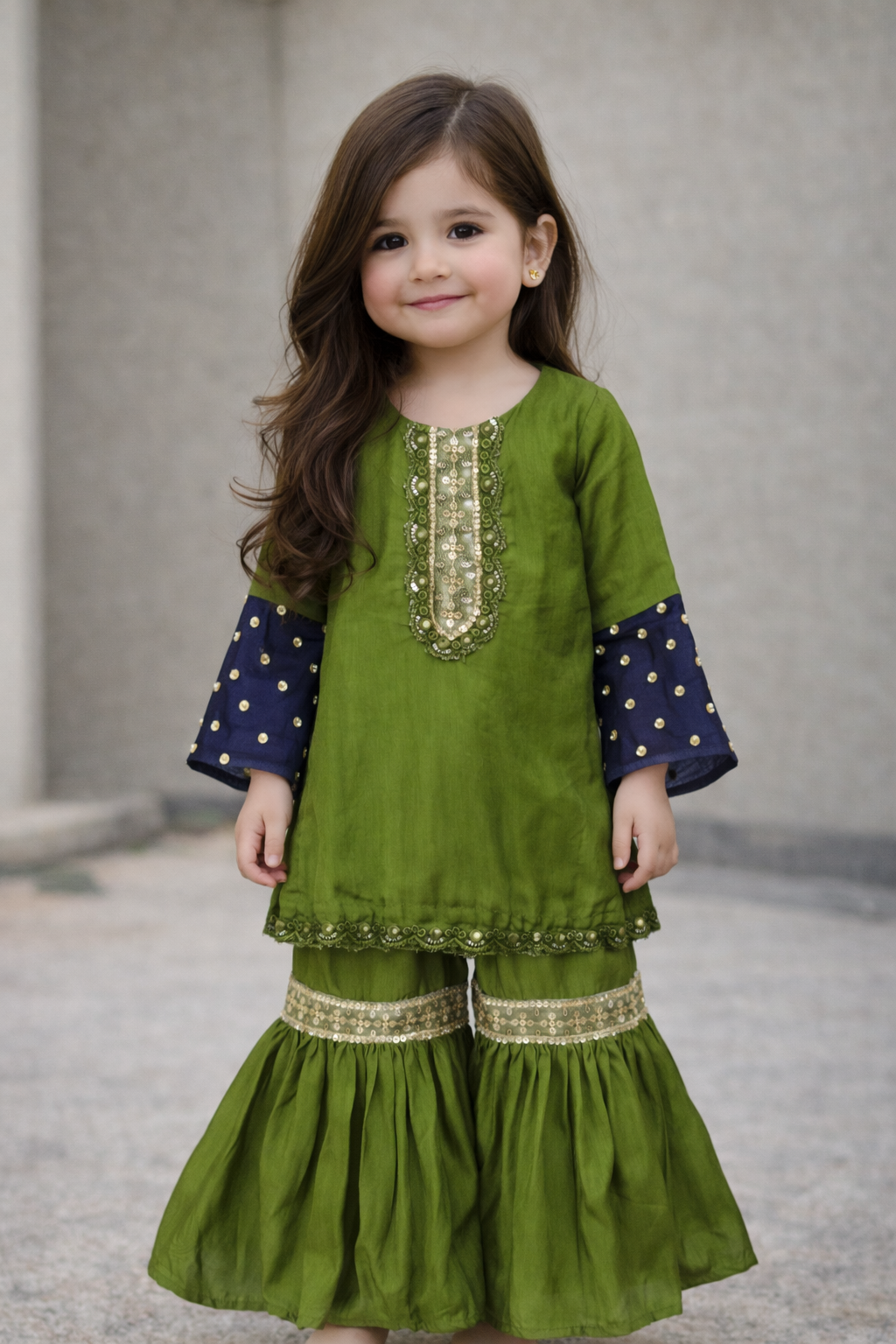 Green Organza Bliss NAS583