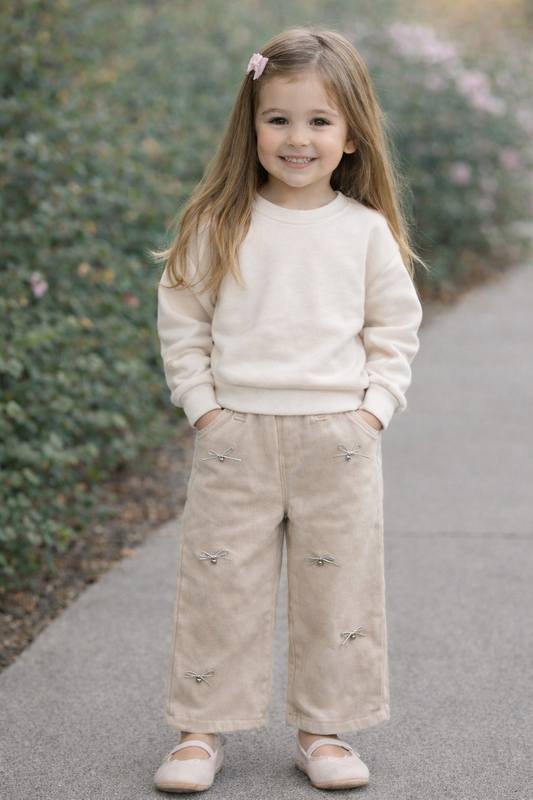 Soft Sand Bow Pant NAS573