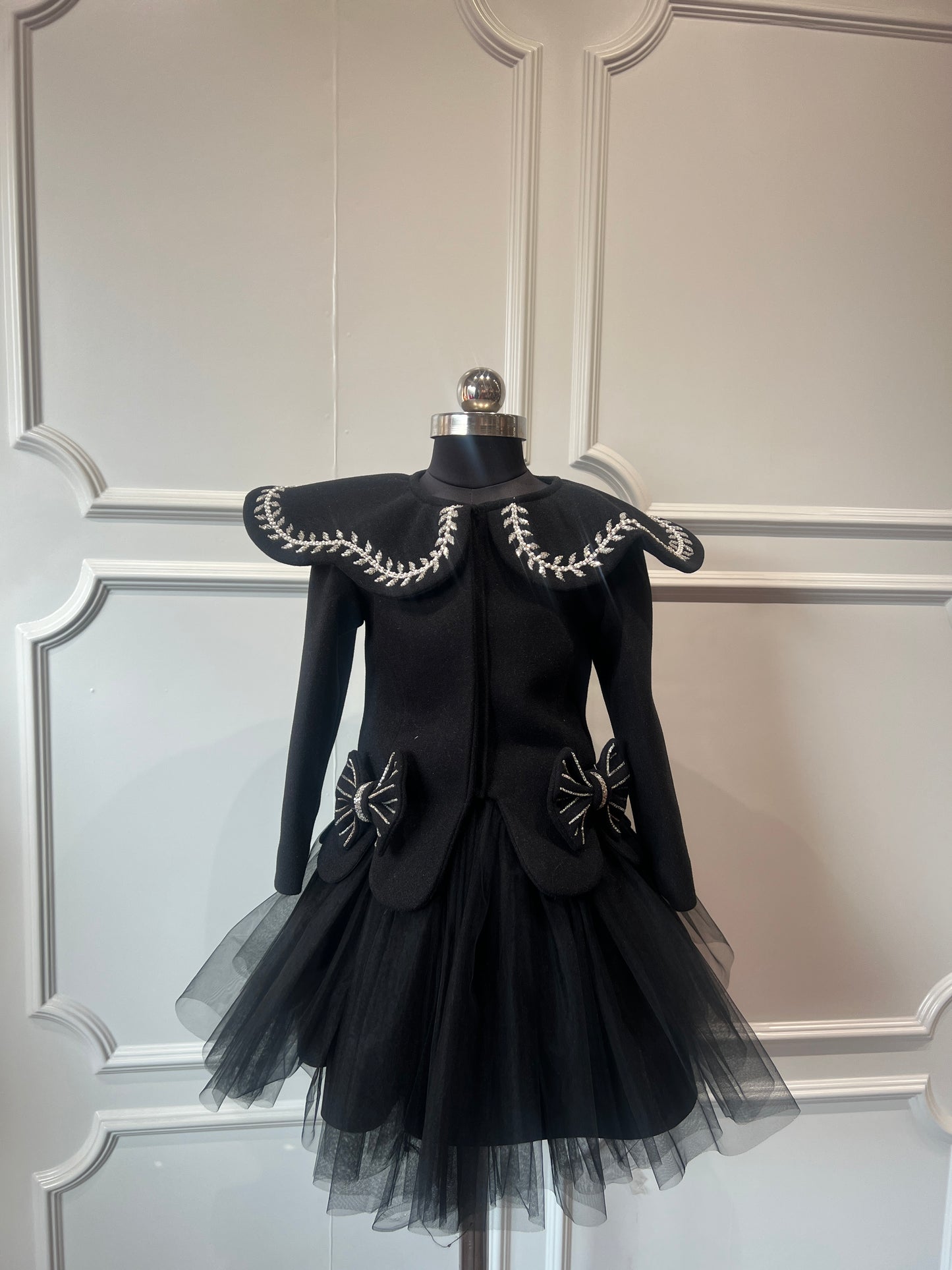 Classic Black Charm Dress🖤 NAS1373