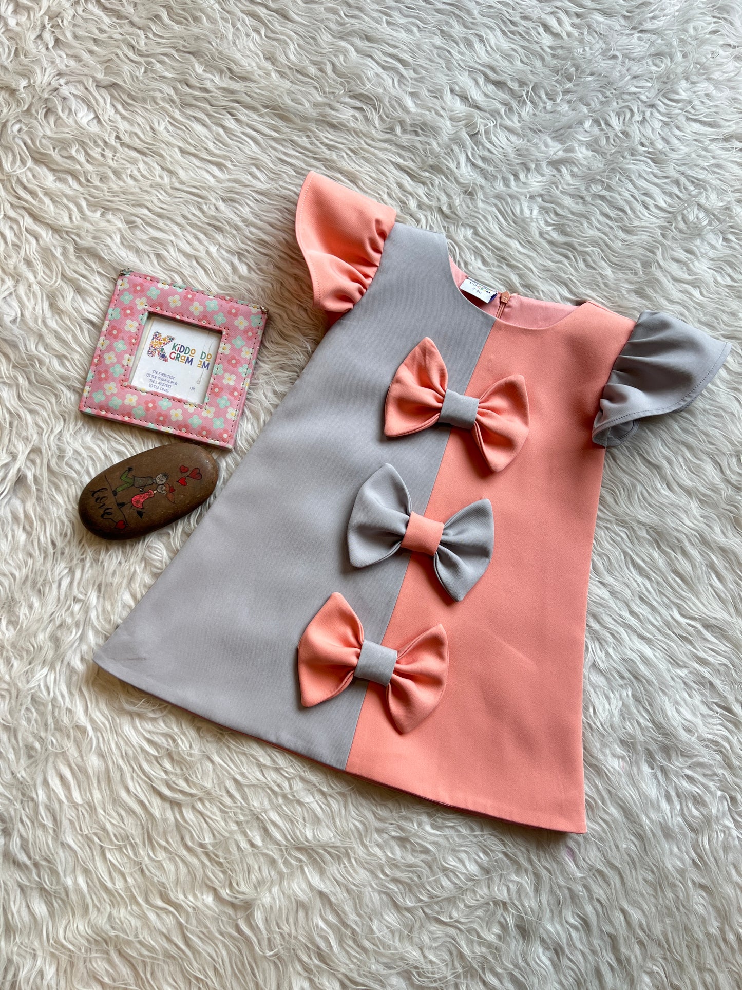Peaches & Pearls Dress NAS1581
