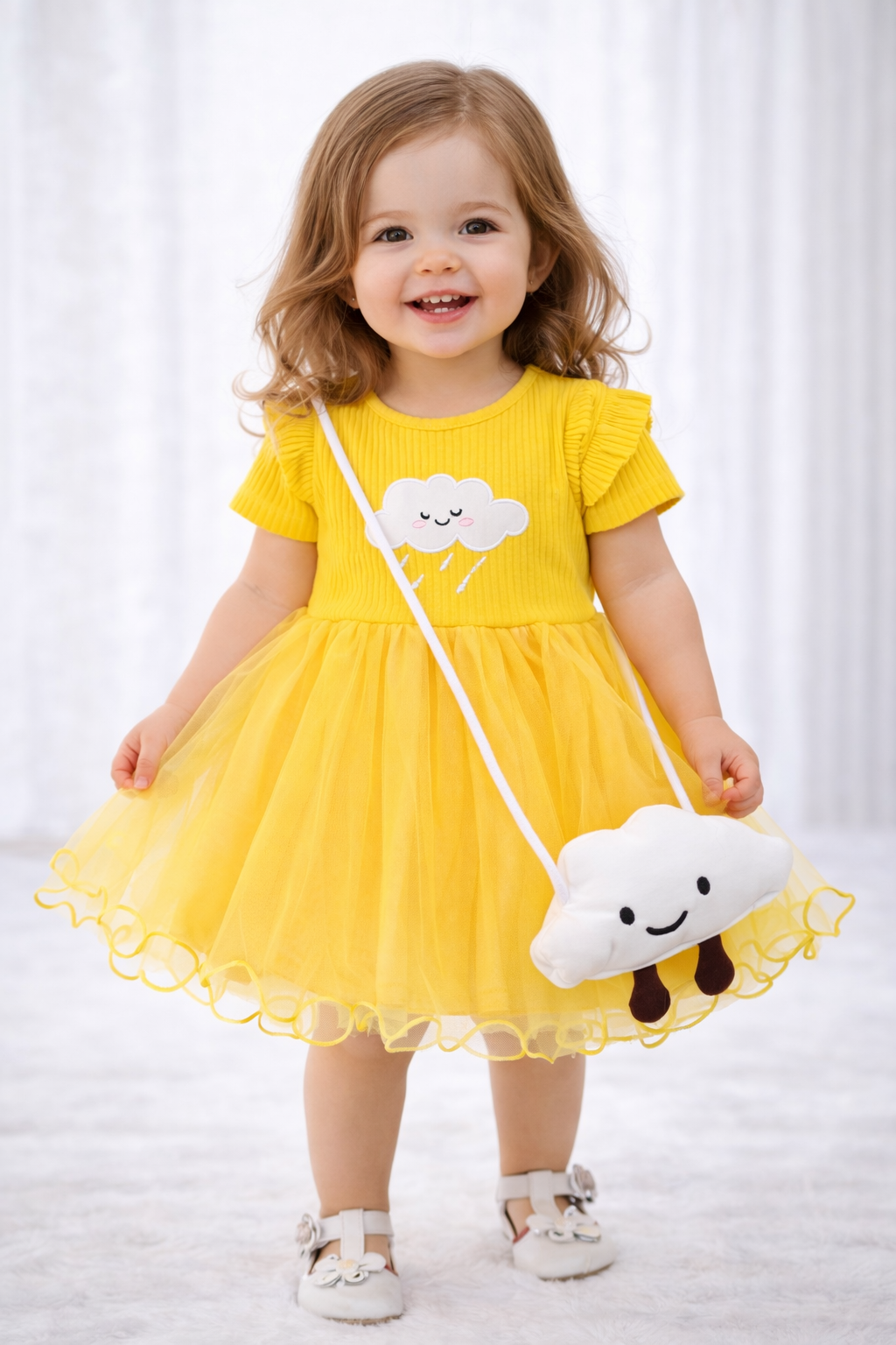 Sunny Cloudscape Dress NAS26