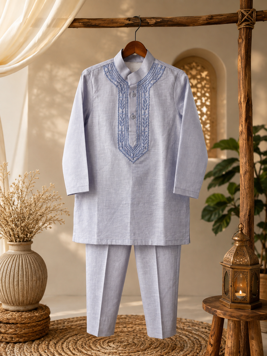 Moonmist Kurta Set💙 NAS1672