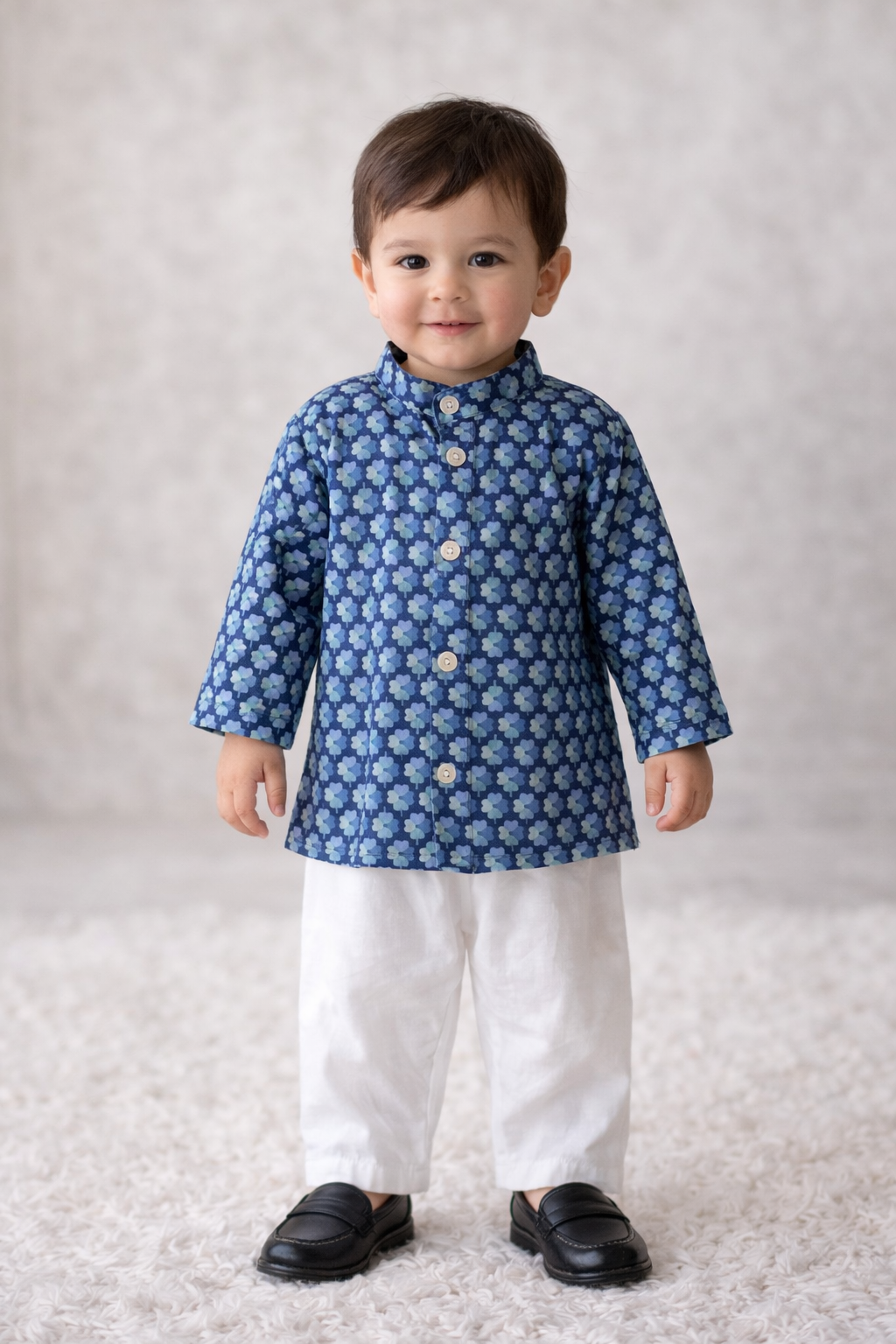 Blue Royale Kurta Set NAS1459
