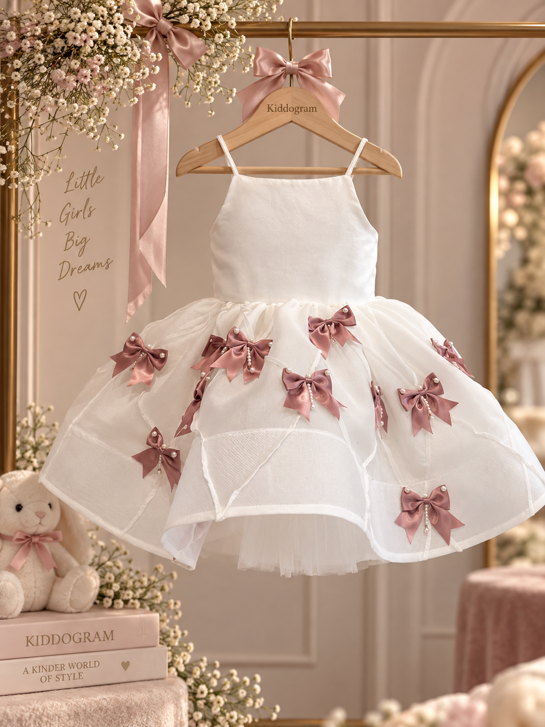 The Blush Pintex bow Edit