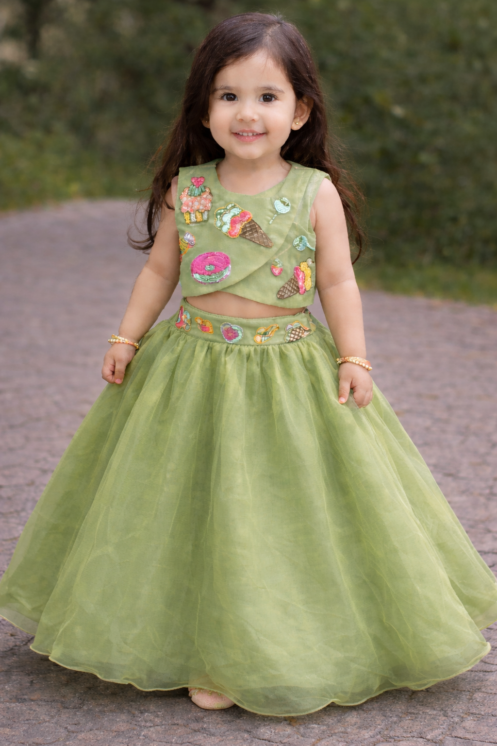 Ice-Cream Delight Lehenga NAS1391